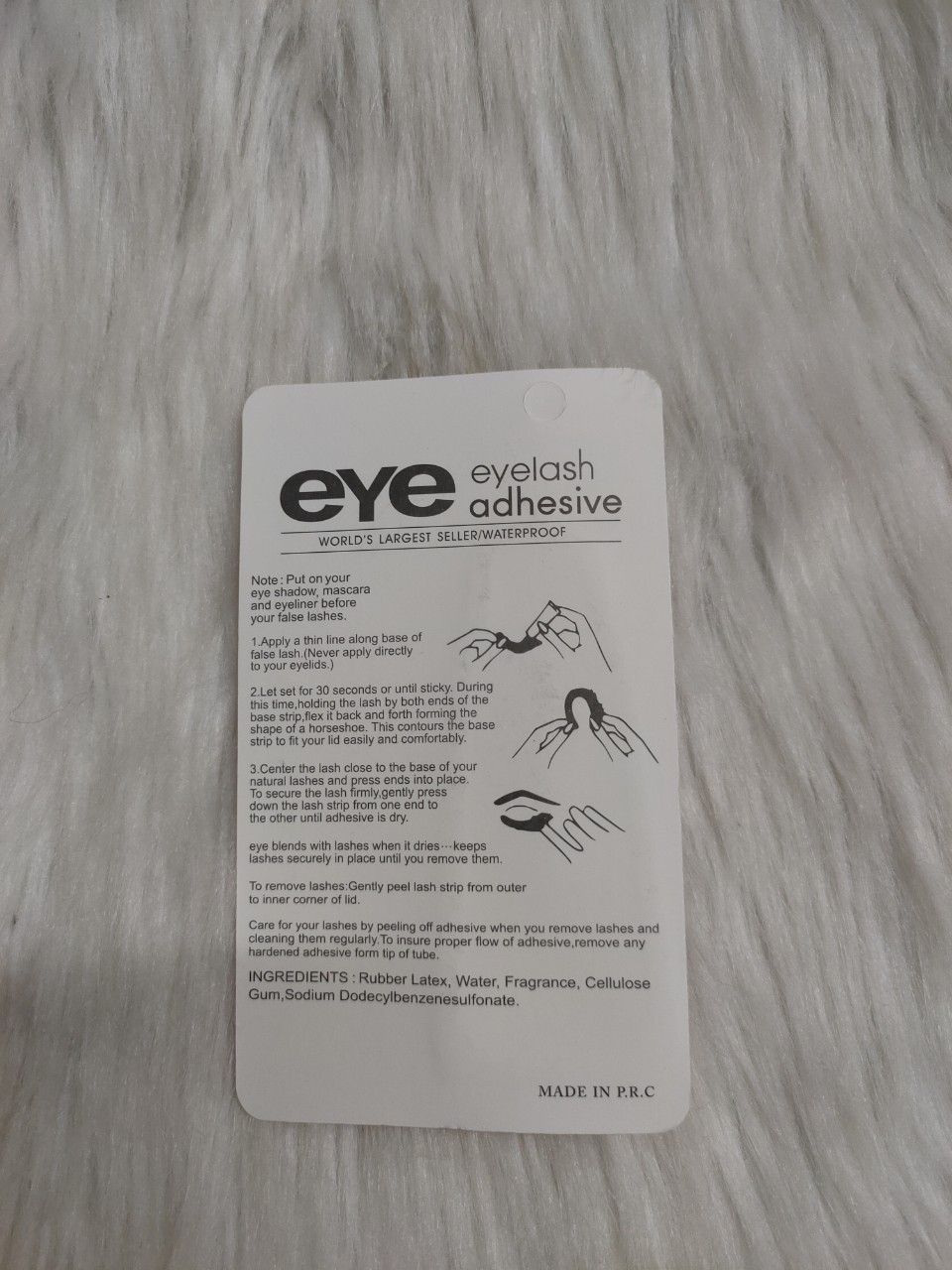 Keo dán mi giả adhesive