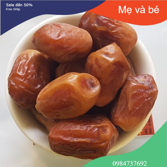 Combo 2kg chà là sấy dẻo không đường nhập khẩu ấn độ ngon dẻo