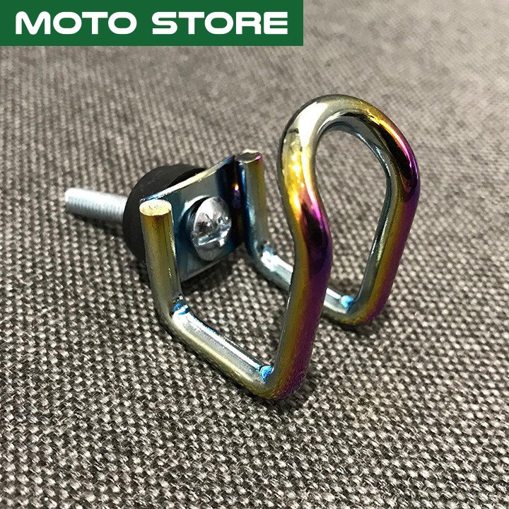 Móc treo đồ xe máy Titan/trắng ( giá 1 cái)