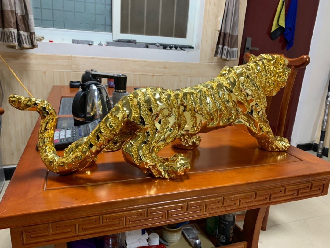 Tượng Hổ Vàng Size Lớn Dài 74 cm