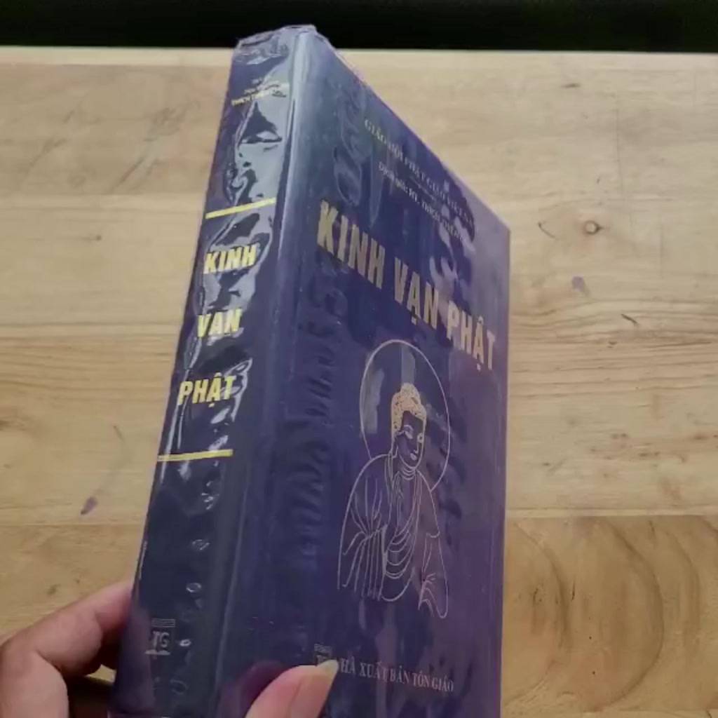 Sách - Kinh Vạn Phật ( Bìa Da )