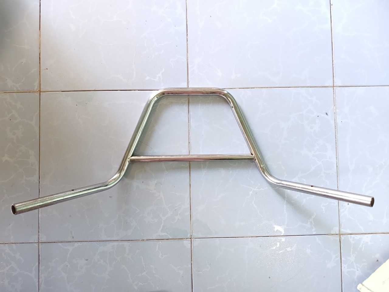 Ghi đông xe ba bánh inox