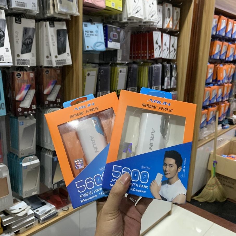 sạc dự phòng arun 5600mah