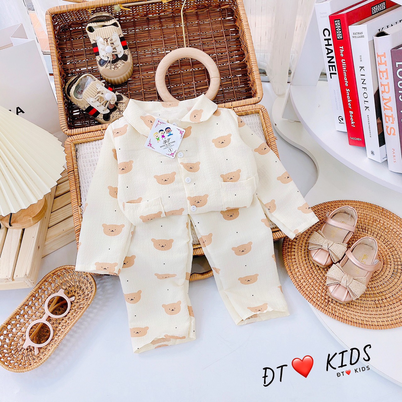 bộ pijama cho bé gái