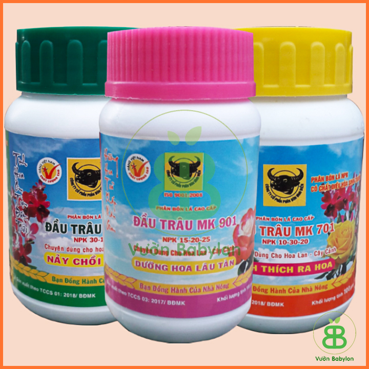 Phân Bón Đầu Trâu 701 Kích Thích Ra Hoa 100Gr