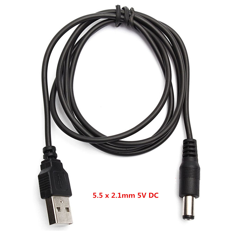 USB Port 5V 5.5*2.1mm DC Barrel Power Cable Connector For Small Electronics Devices usb extension cable