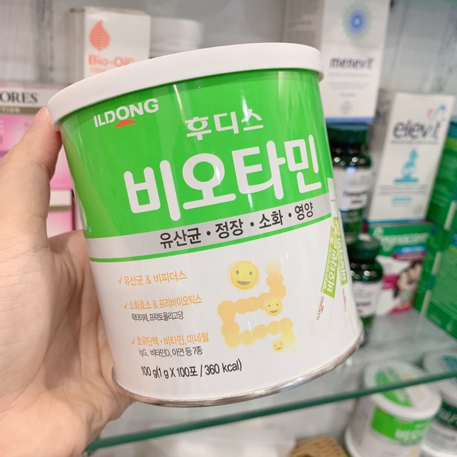 Men vi sinh ILDong Hàn Quốc 100 gói 100g