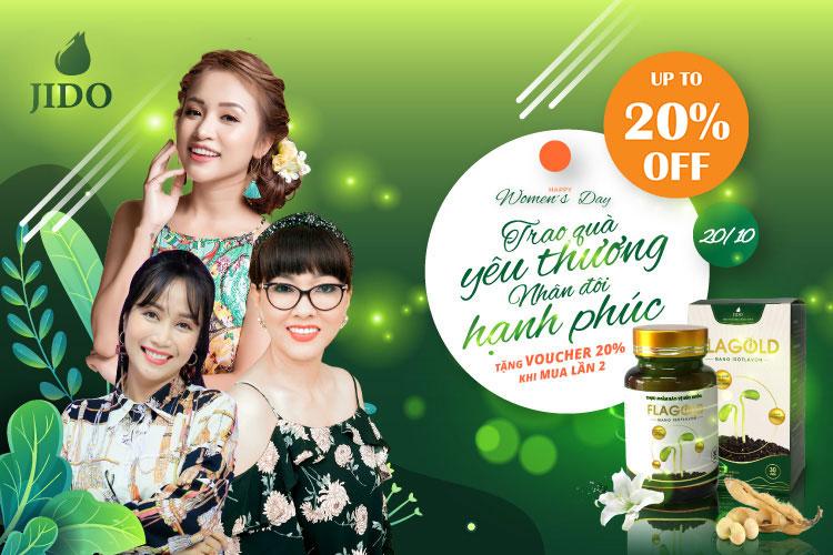 NANO MẦM ĐẬU NÀNH FLAGOLD JIDO PHARMA