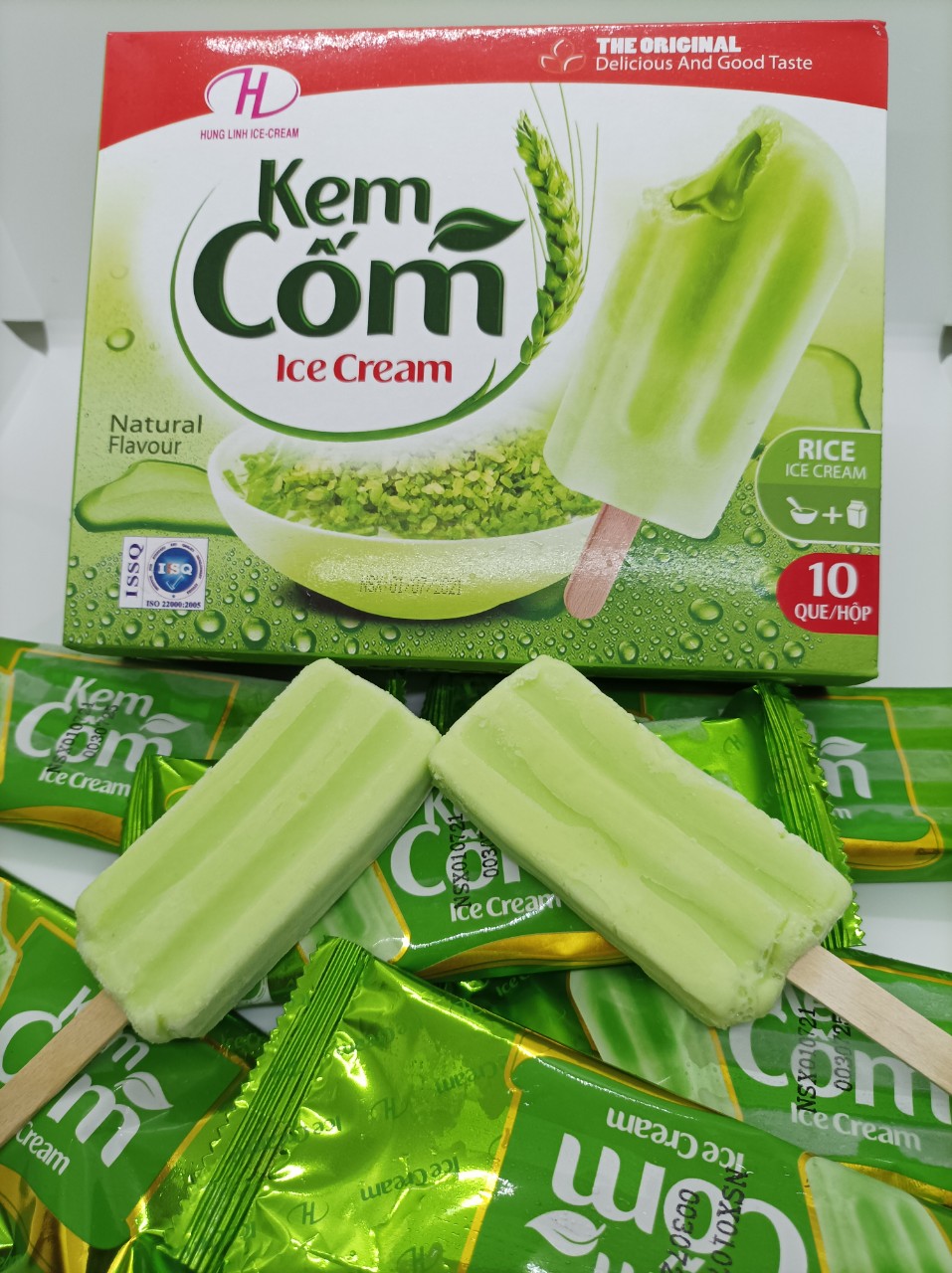 Kem Cốm Ngon - 7k/chiếc - Ship hỏa tốc nội thành Hà Nội