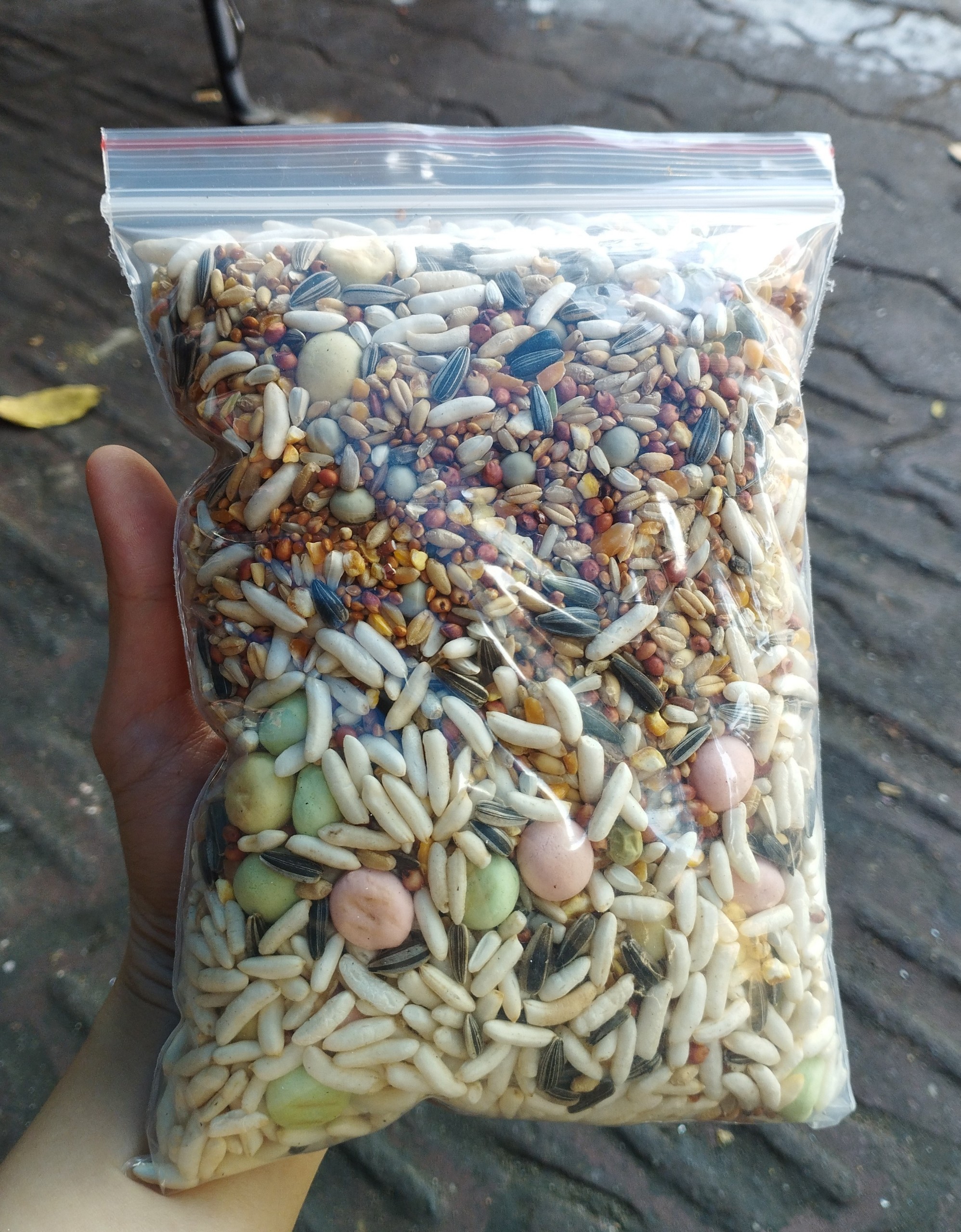 Thức ăn trộn Hamster XNTC Food 500gram (đã rang, bảo quản lâu)
