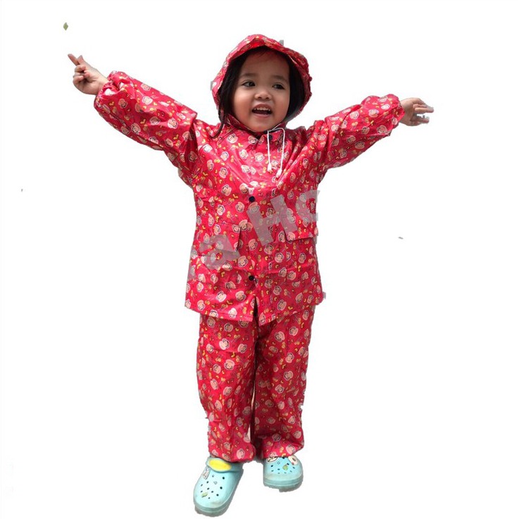 [HCM]Áo mưa bộ trẻ em