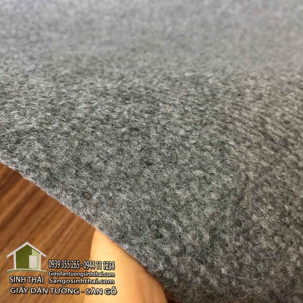 [HCM]Thảm nỉ trải sàn màu xám - 1m²