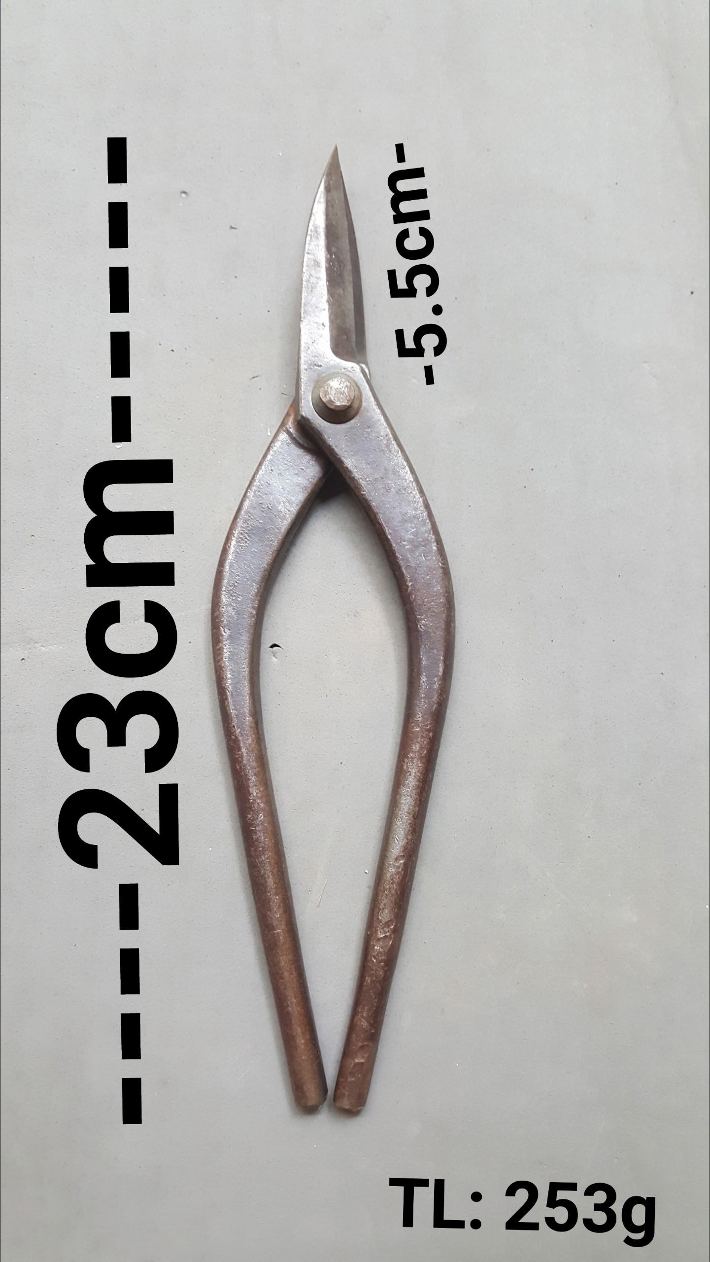 Metal Cutting Scissor Straight Edge