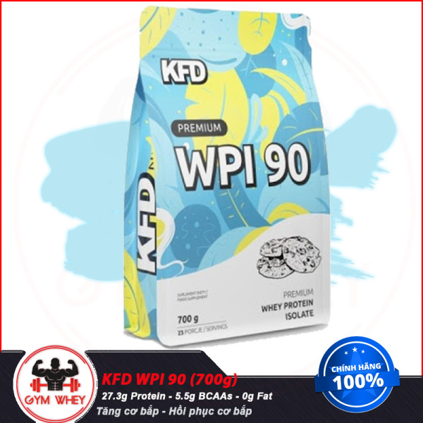 [HCM]Sữa Dinh Dưỡng Tăng Cơ Bắp Hồi Phục Cơ Bắp KFD NUTRITION PREMIUM WPI 90 700g (23 servings) - Authentic Từ Châu Âu