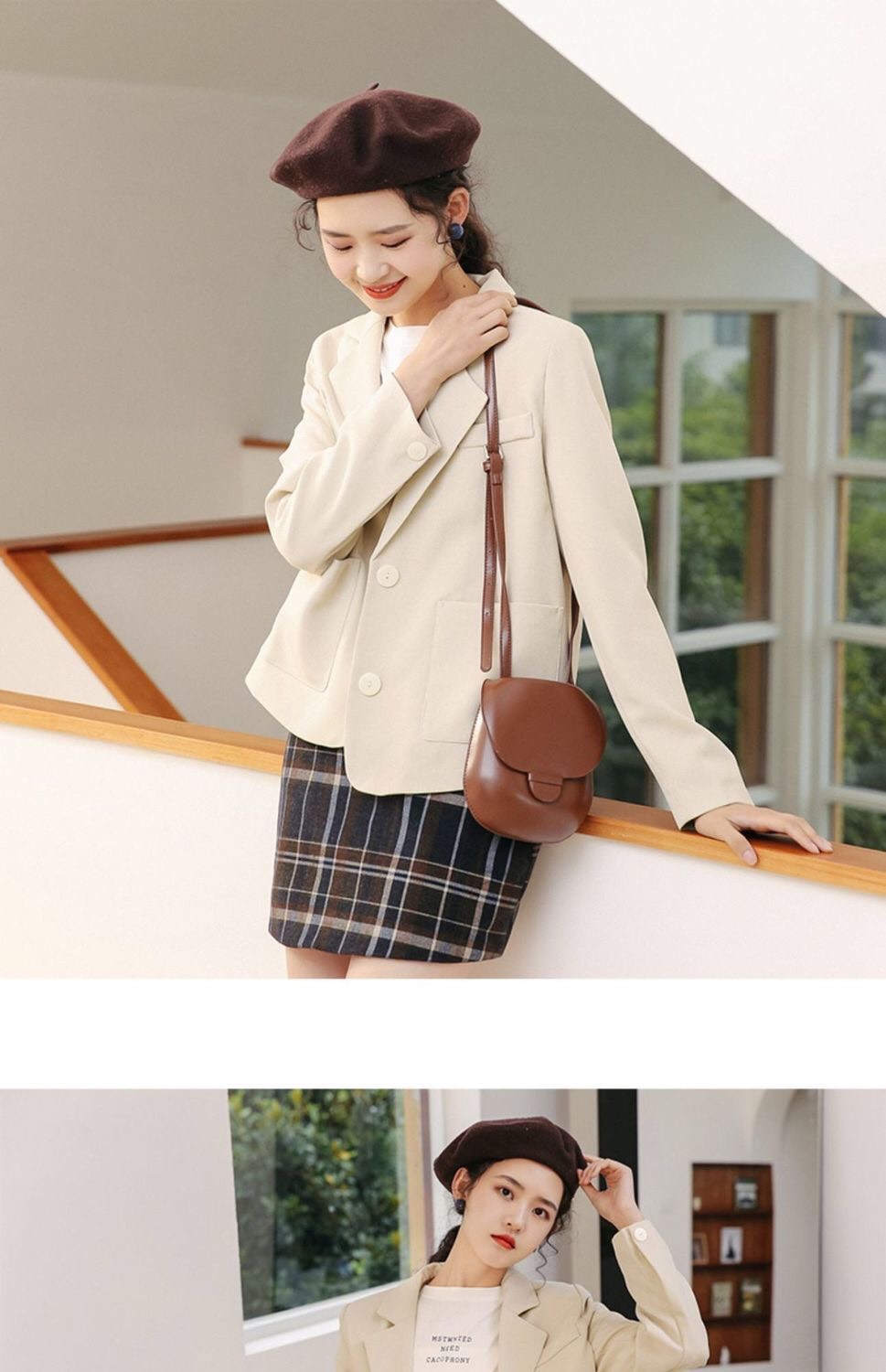 Áo blazer form nhỏ size XS màu hồng xinh xắn kiểu dáng basic
