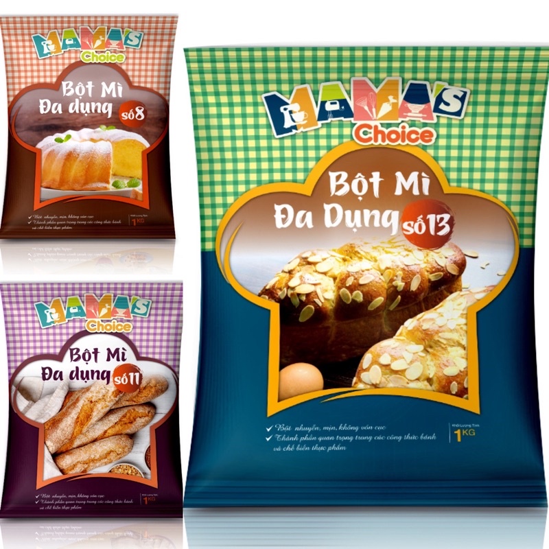 Bột Mì Đa Dụng Số 13 Mama’s Choice (1Kg)