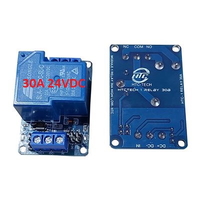 Module 1 relay 24Vdc 30A có opto kích high/low HTC