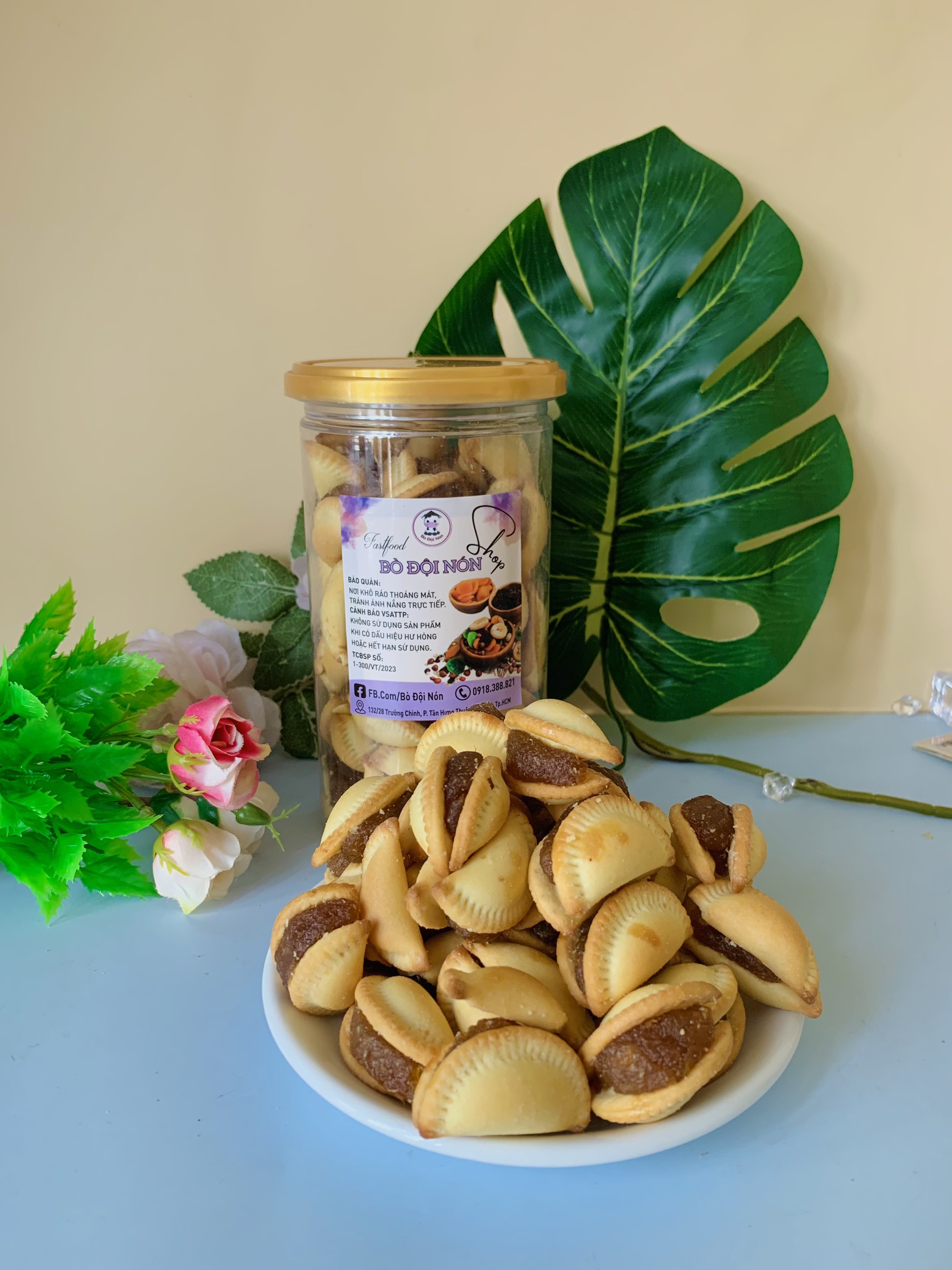Bánh Sò Khóm 350g Bò Đội Nón