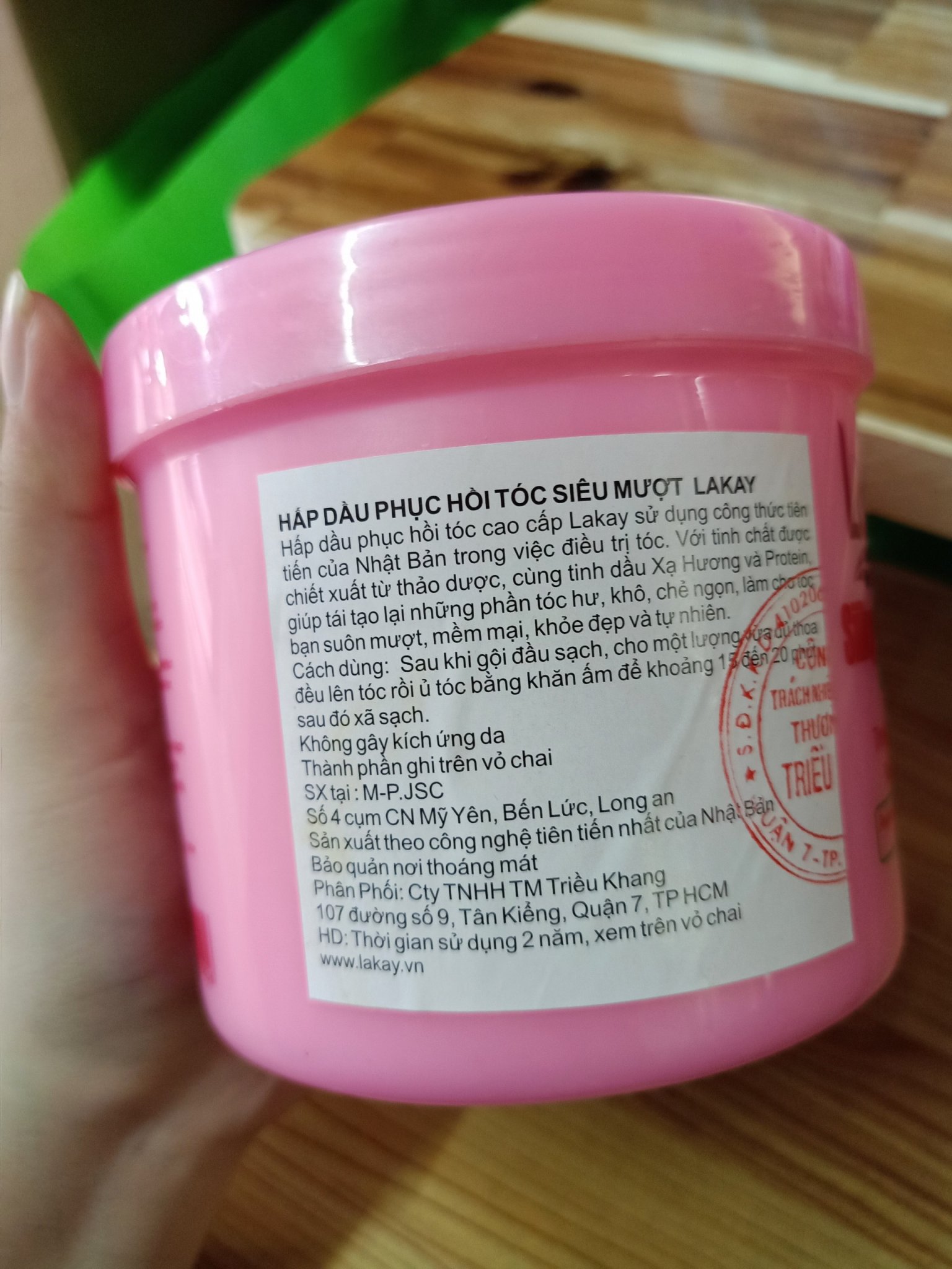 HẤP DẦU PHỤC HỒI TÓC SIÊU MƯỢT LAKAY 500G