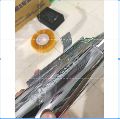 Pas ( tai ) Pô 2543 lắp Dream việt, Dream 50cc ( càng trắng )