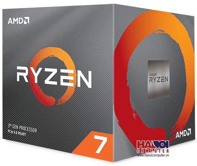 CPU AMD Ryzen 7 3700X 3.6 GHz (4.4GHz Max Boost) / 36MB Cache / 8 cores / 16 threads / 65W