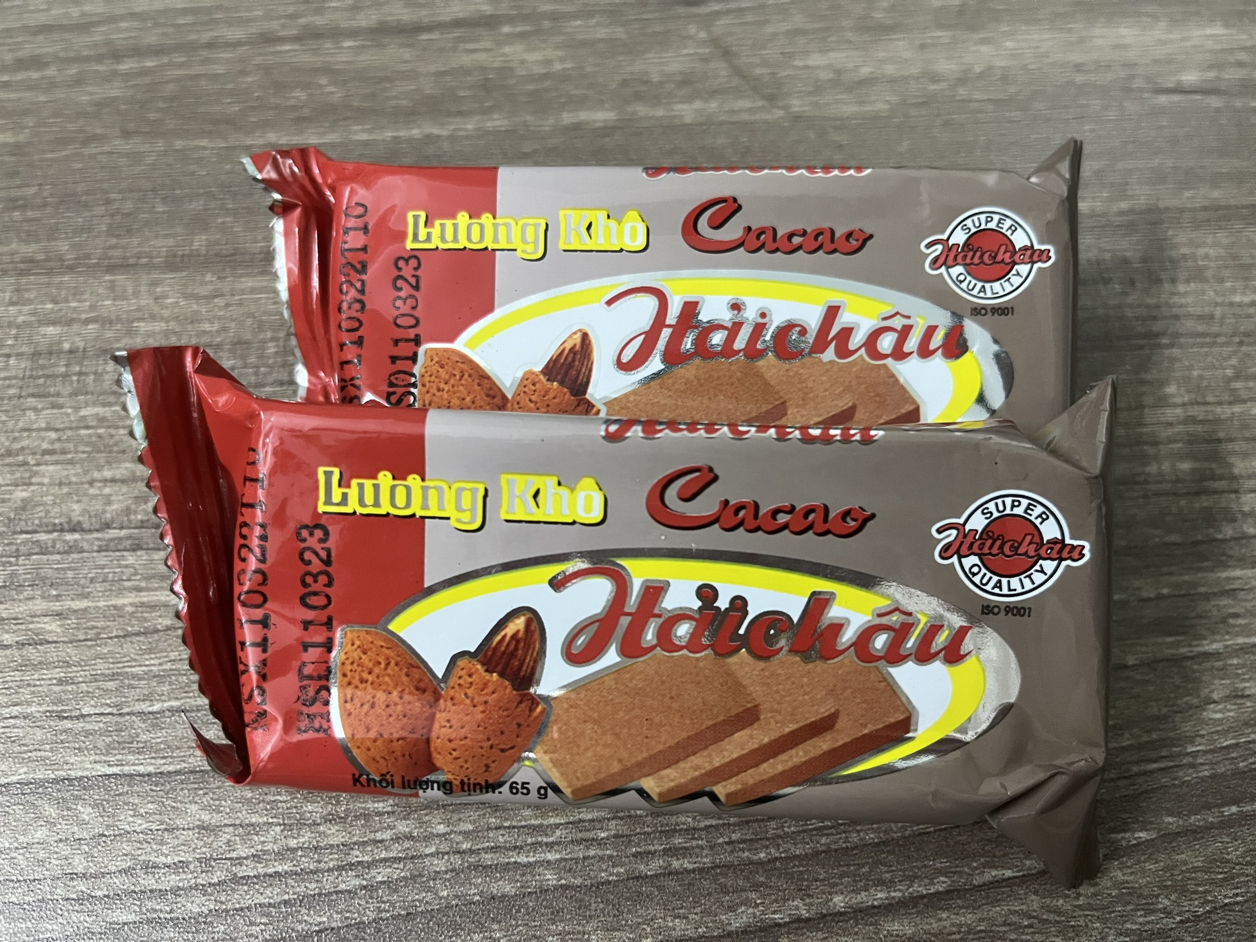 Lương khô Hải Châu 65gr (Combo 10 gói)