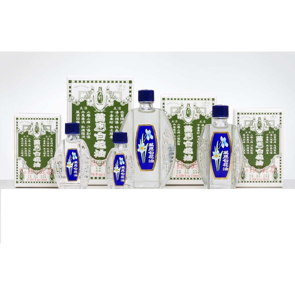 Dầu Gió Hoa Trắng Đài Loan 10ml