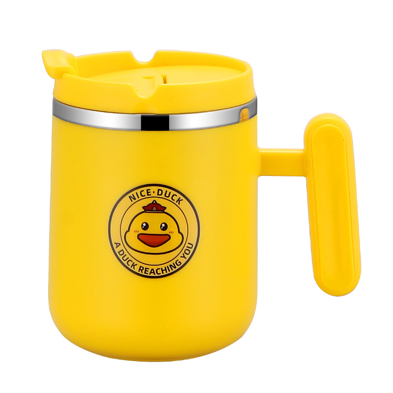 Ly Con Vịt Giữ Nhiệt, Đa Năng Đáng Yêu 450ml