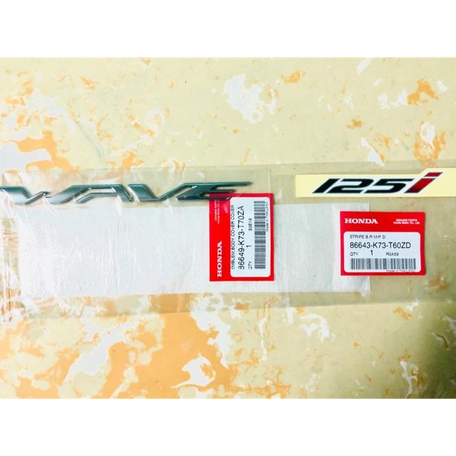 Tem wave nổi kèm chữ125i -hàng chính hãng - made in thailand