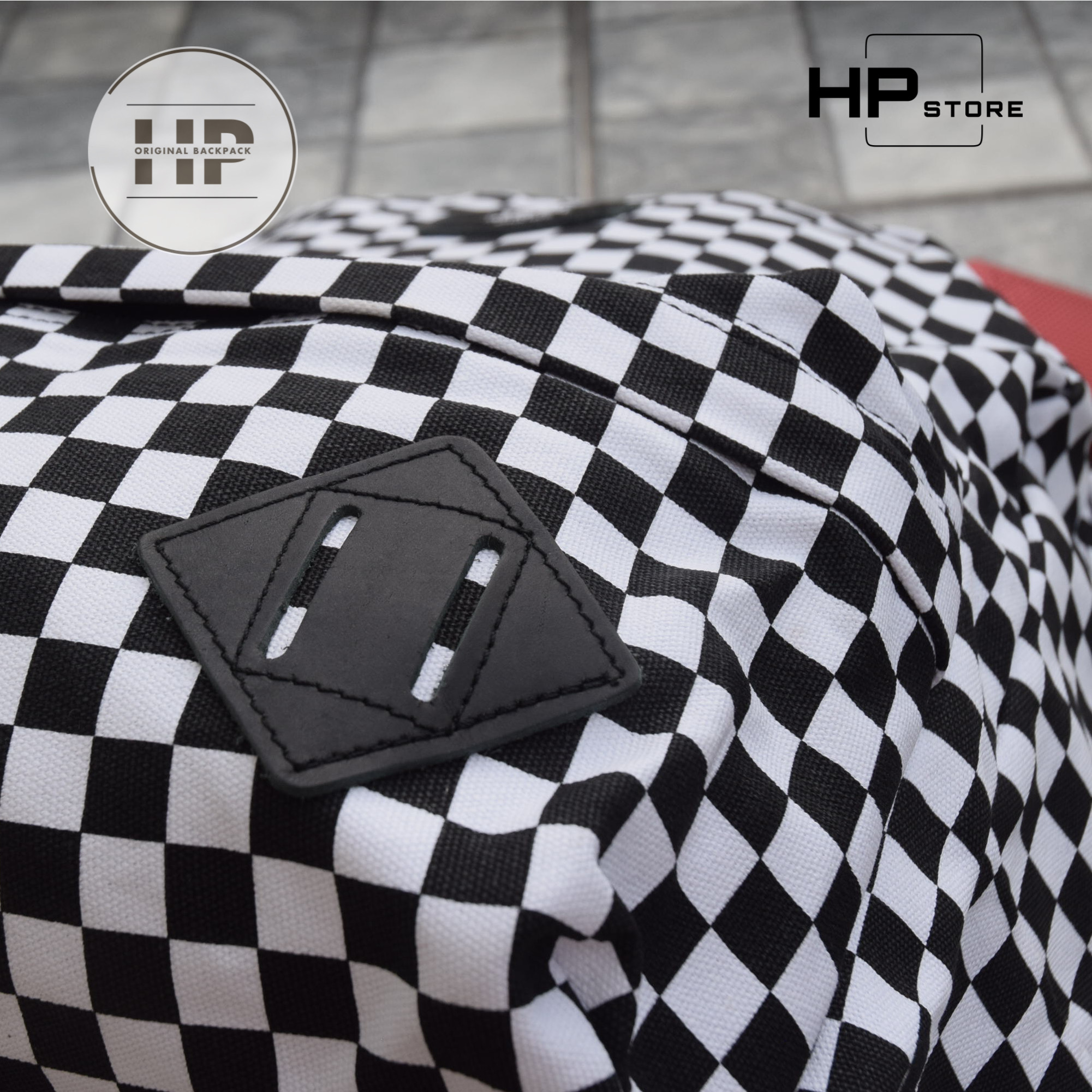 [ẢNH THẬT] Balo V.A.N.S Old Skool Black/White Checkerboard (1) Backpack l Auth xuất xưởng - SB1101A
