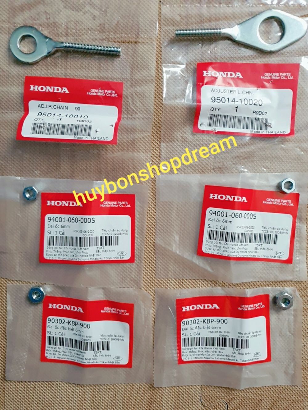 Bộ tăng chỉnh xích xe Dream Thái