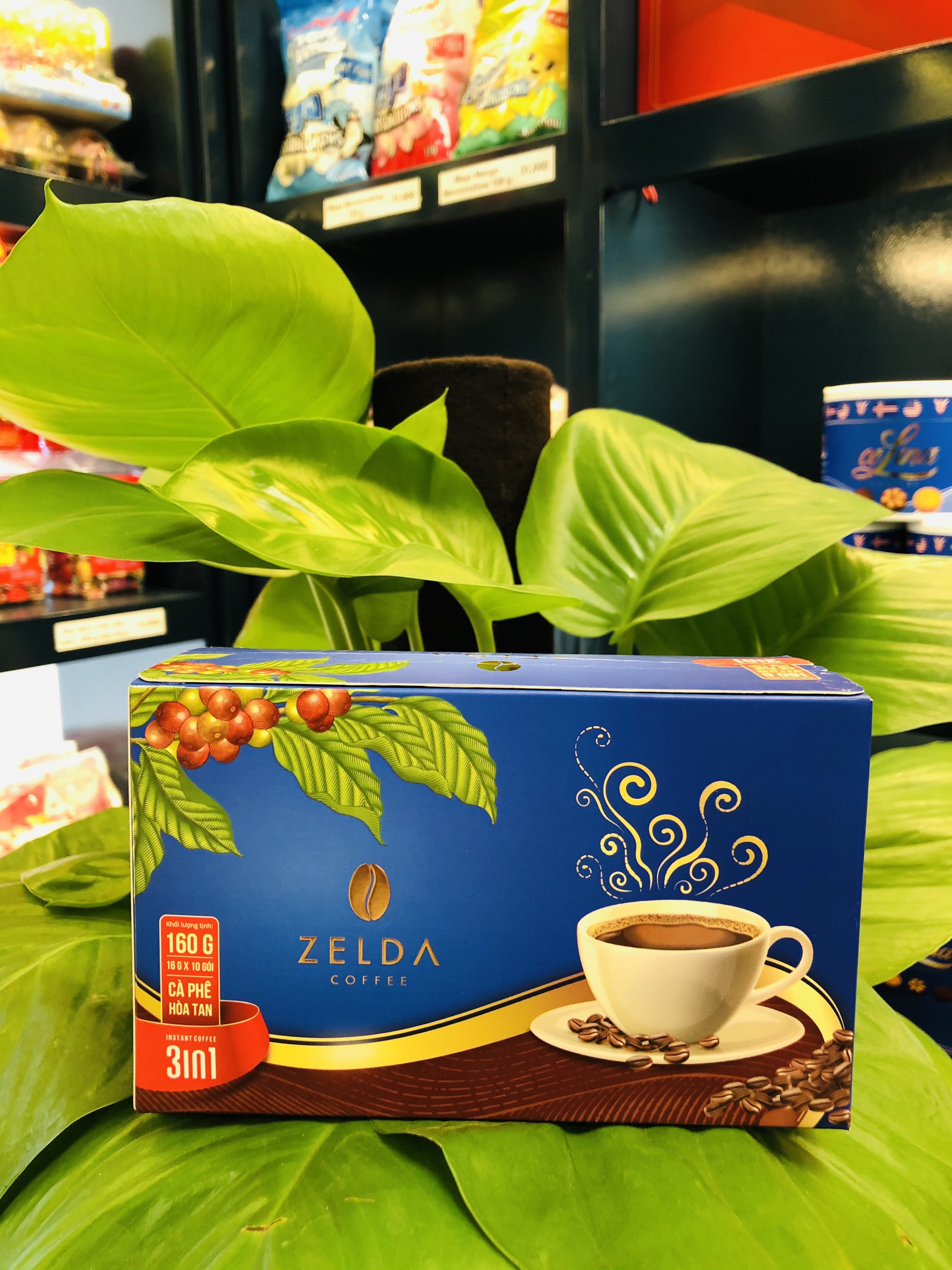 Cà phê 3in1 hiệu zenda 160g