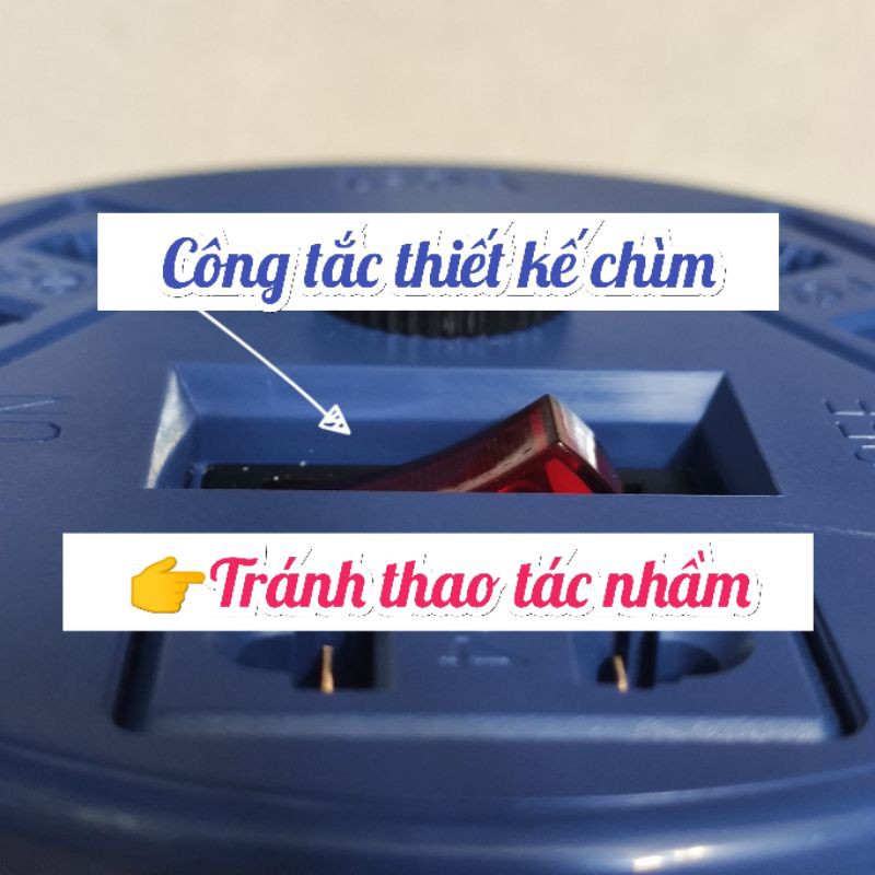 Ổ cắm quay LiOA MINI du lịch dây dài 3 Mét