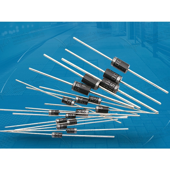 50 diode DIOT chỉnh lưu 1A 1200V 1N4007