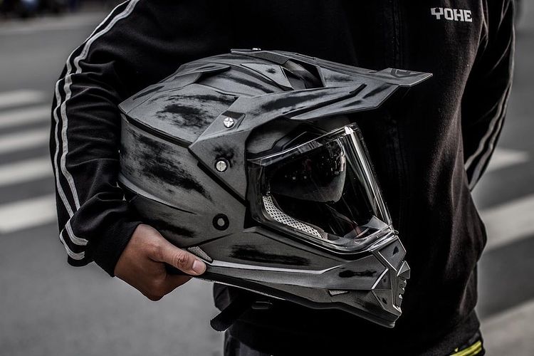Mũ bảo hiểm Dual sport Yohe 632A