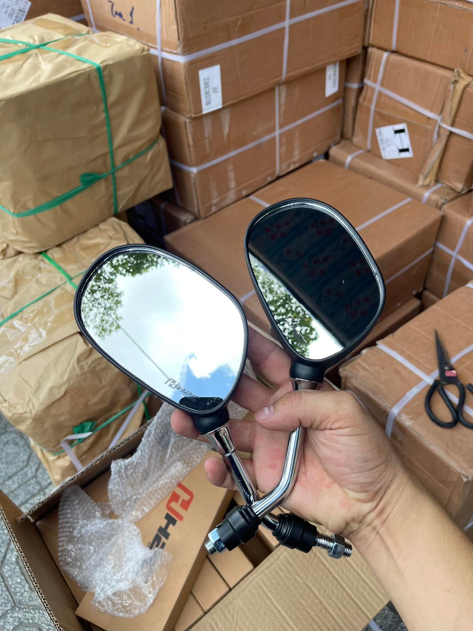[ KÍNH / GƯƠNG / KIẾNG ]  kính spack h2c gương chiếu hậu xe máy