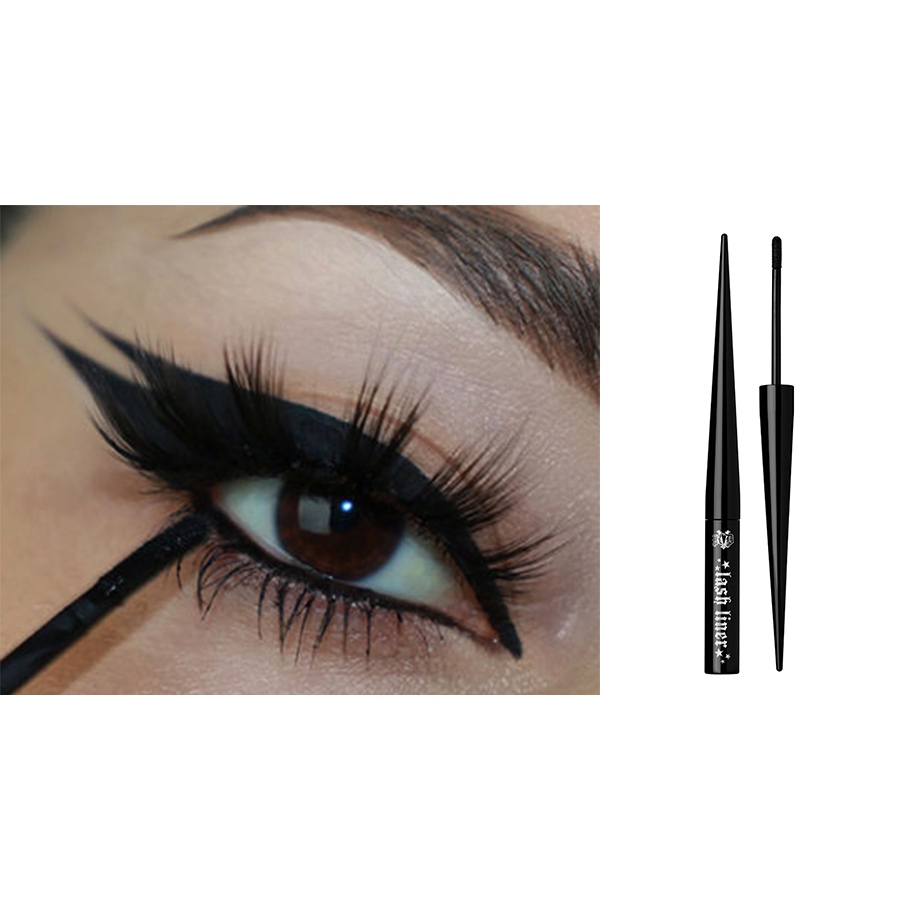 Liner kiêm mascara dài mi Katvond Lash Liner makeup mắt khói/douyin