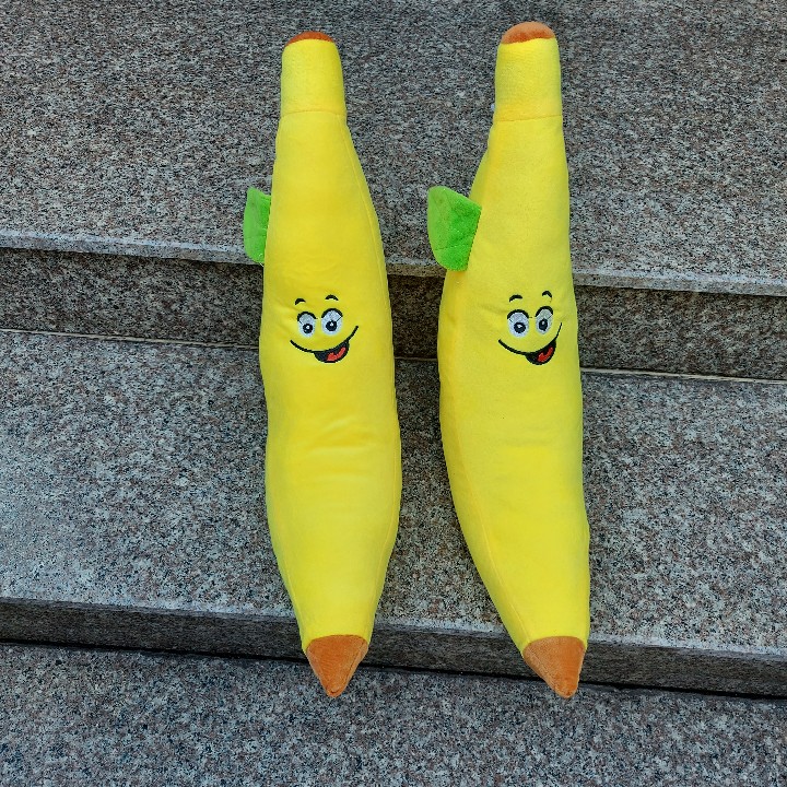 CHUỐI NHỎ VUI VẺ NHỒI BÔNG 55CM