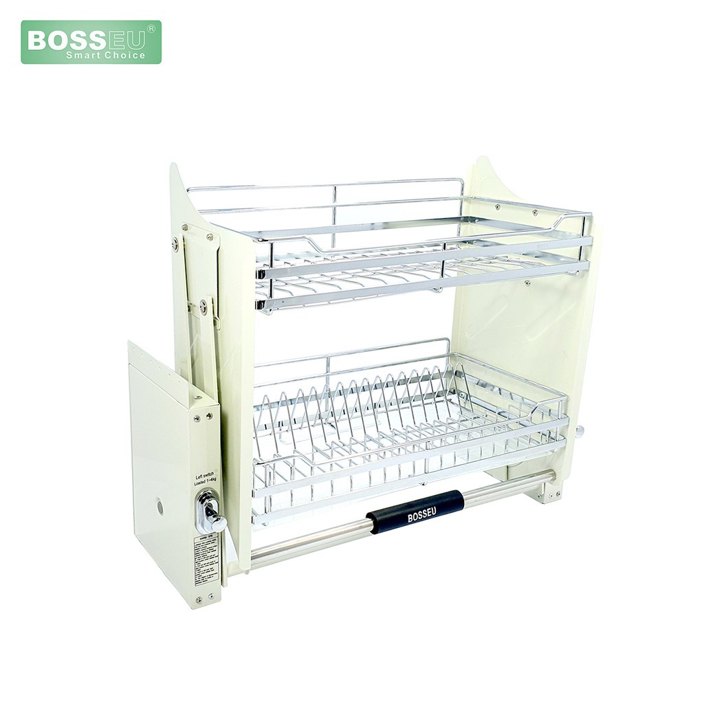 Giá bát nâng hạ inox mạ crom bosseu - bs160d