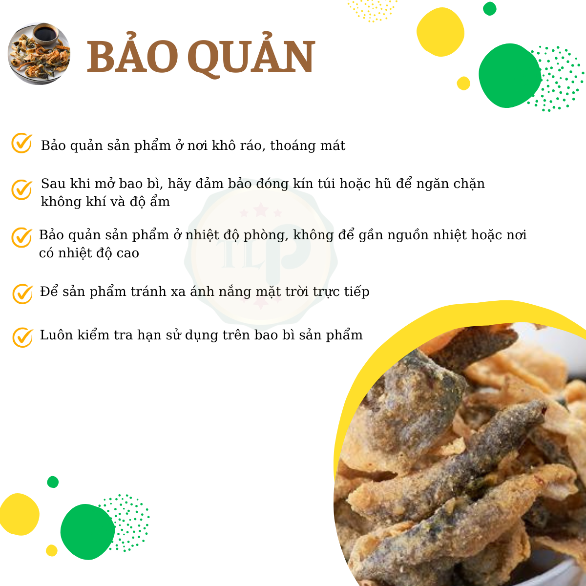 DA CÁ HỒI TRỨNG MUỐI TÂN LỘC PHÁT - HŨ 400G