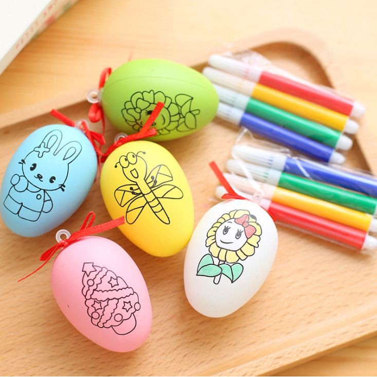 ⛔GIADUNGHOALONG⛔ Trứng vẽ (TẶNG 4 BÚT DẠ)