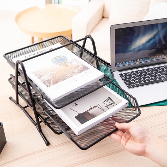 Kệ 3 Tầng Sắt Deli 9181 / 3 Tier