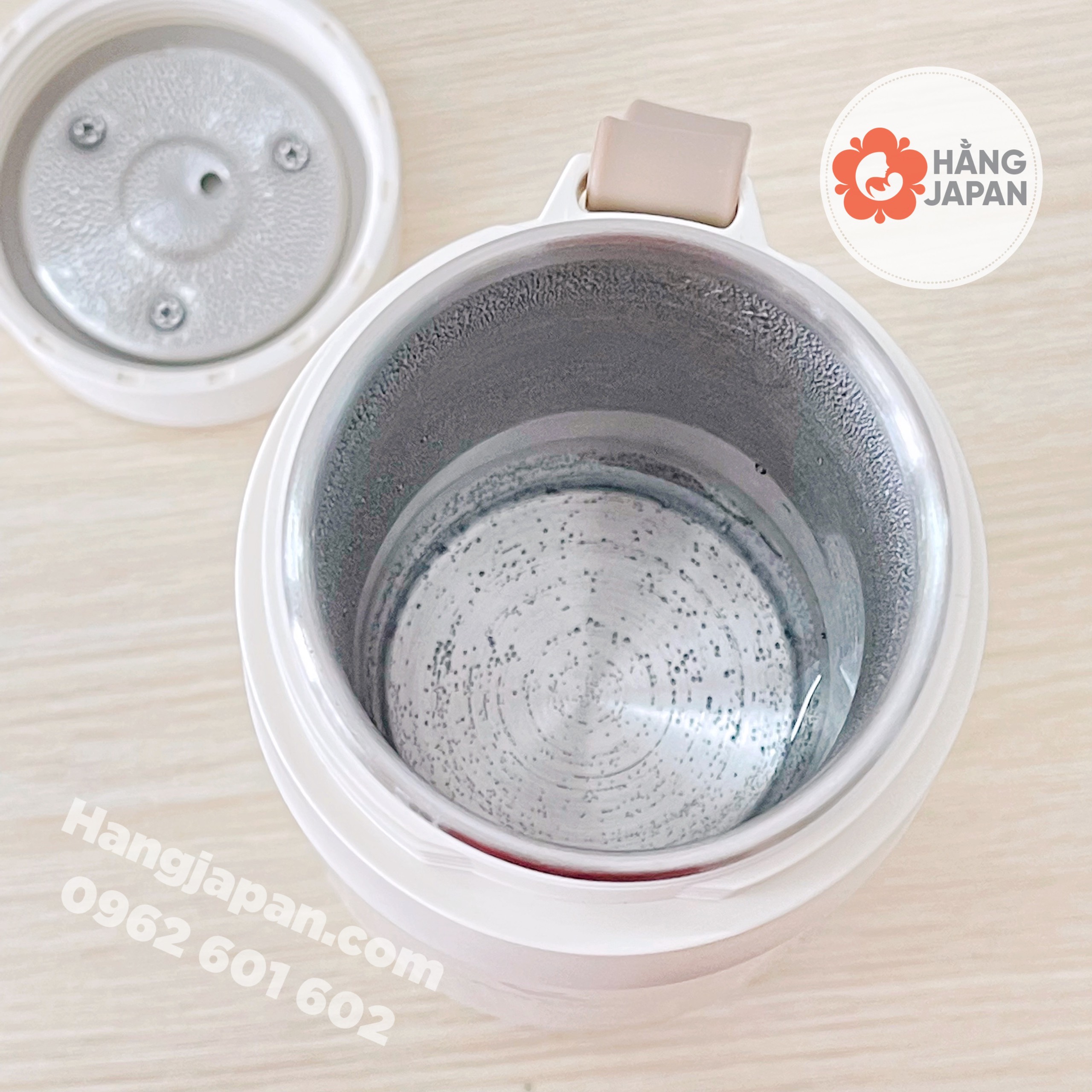 Bình đun nước pha sữa di động MoazBeBe MB058 - Bảo hành 12 tháng- mẫu mới UNIVERSE