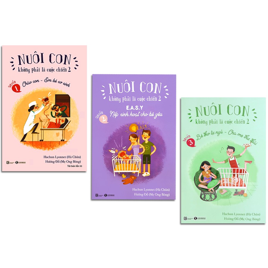 Sách Nuôi Con Không Phải Là Cuộc Chiến 2 (Trọn Bộ 3 Tập)