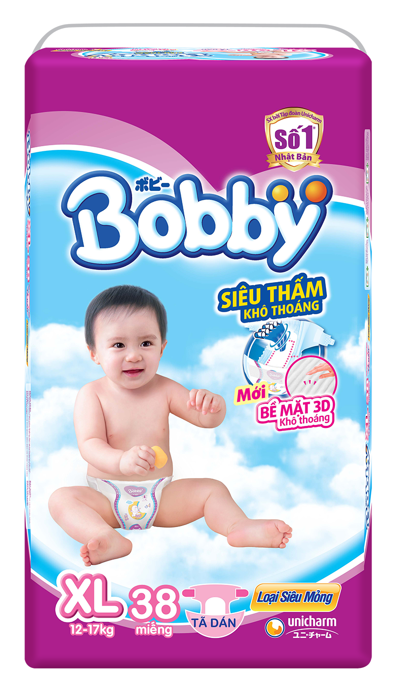 Bobby - Tã giấy  Fresh SM XL38