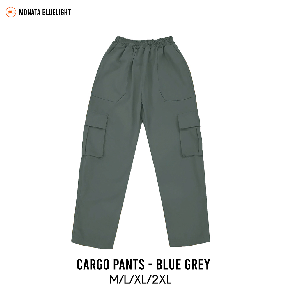 MONATA BLUELIGHT - Quần túi hộp Cargo Unisex