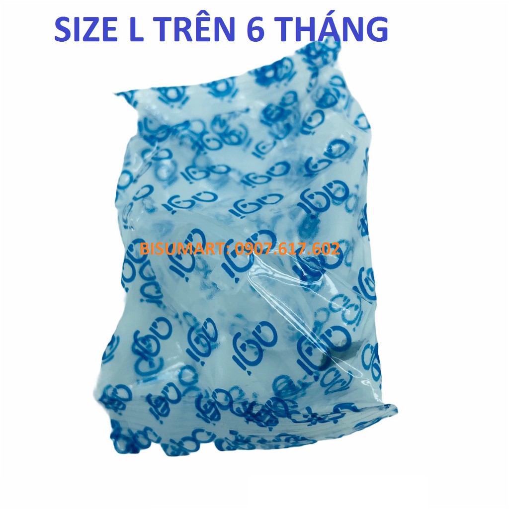 Núm vú Cổ Hẹp Silicone siêu mềm cho bé AGI SIZE S, M, L