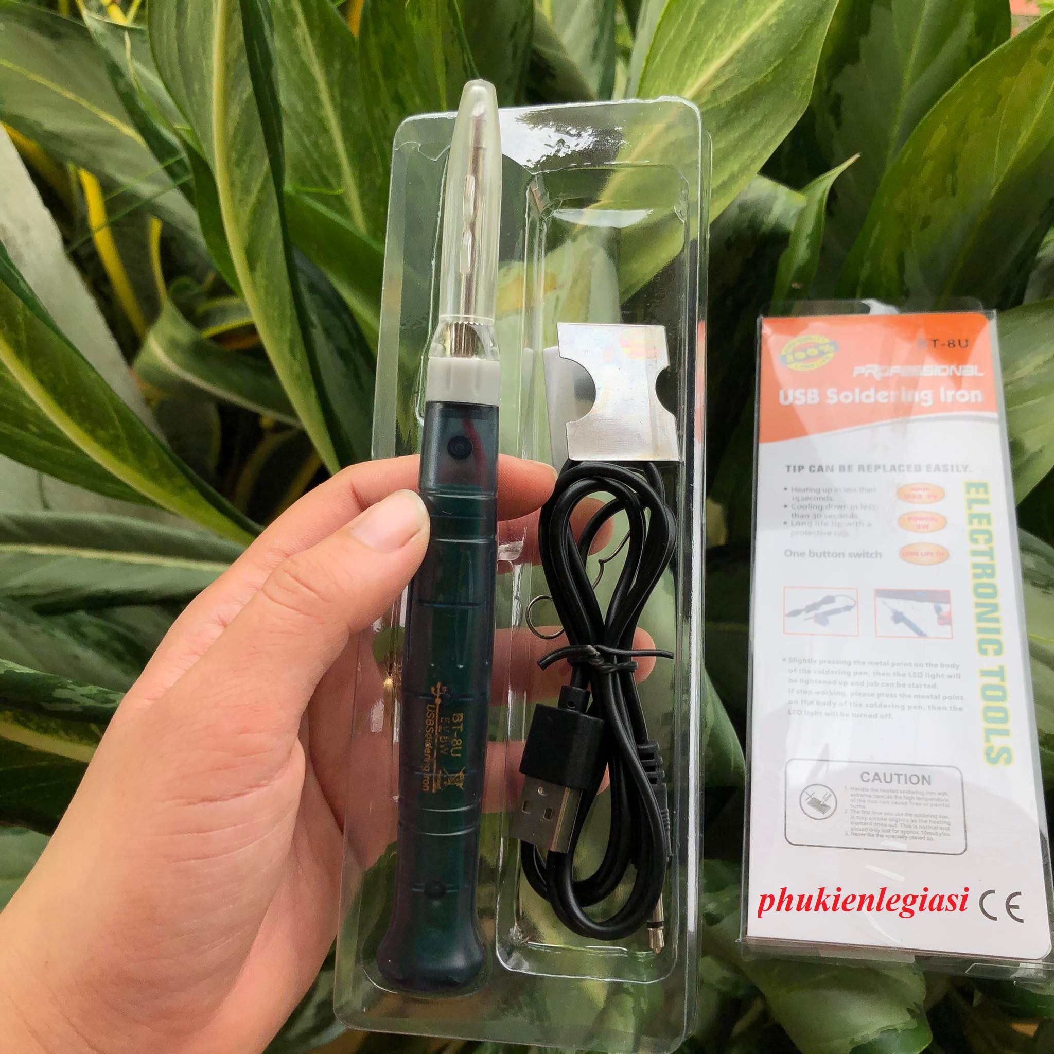 Mỏ hàn chì USB Mỏ hàn thiếc USB nguồn 5V 8W