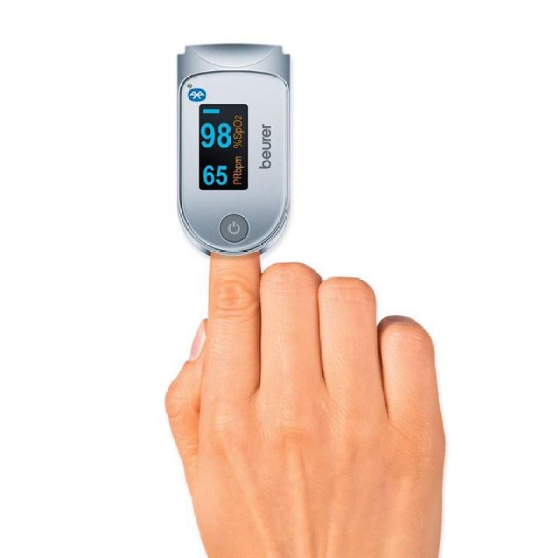 Nơi bán Máy đo nồng độ oxi trong máu SPO2 và nhịp tim BEURER-PO60