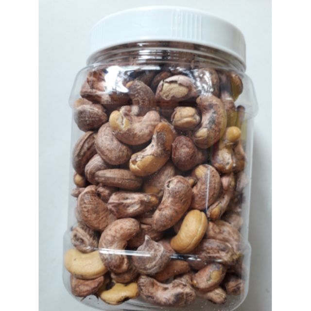Hạt Điều Rang Muối Vỏ Lụa Nguyên Hạt 500g LOẠI A